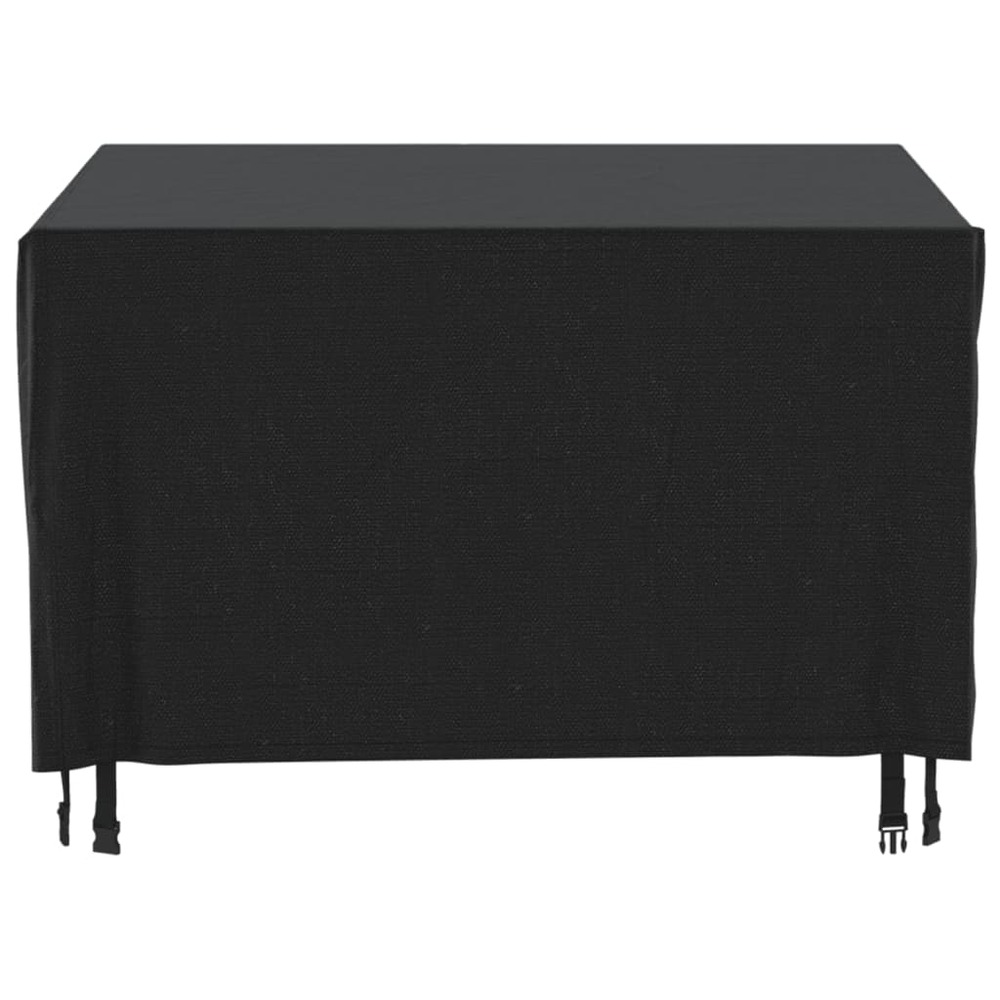 Housse de salon de jardin noir 113x113x73 cm imperméable 420d