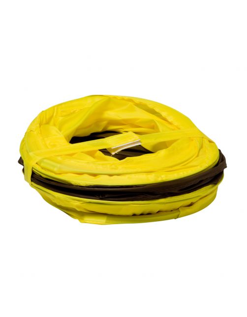 Adori Speeltunnel 3-Weg Konijn 18cm - Speelgoed - 50xØ18 cm Bruin Beige