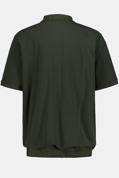 Poloshirt, Basic, Bauchfit, Halbarm, Piqué, XXL bis 10XL