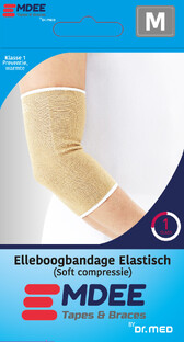 Emdee Elleboogbandage Elastisch Maat M 1ST