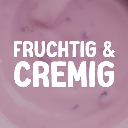 Alpro Joghurtalternative auf Sojabasis Himbeere-Apfel ohne Zuckerzusatz
