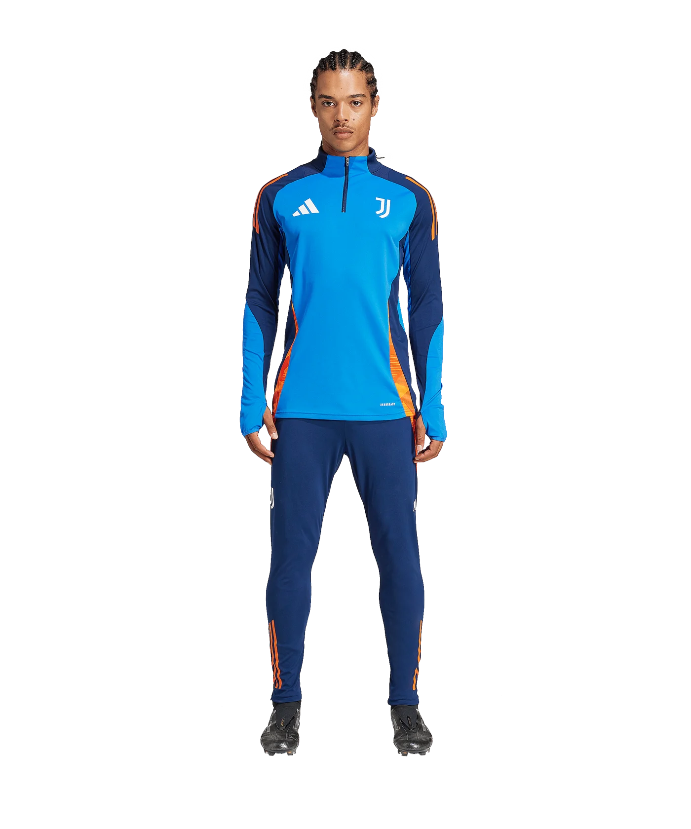 adidas Juventus Tiro 24 Competition HalfZip Blau