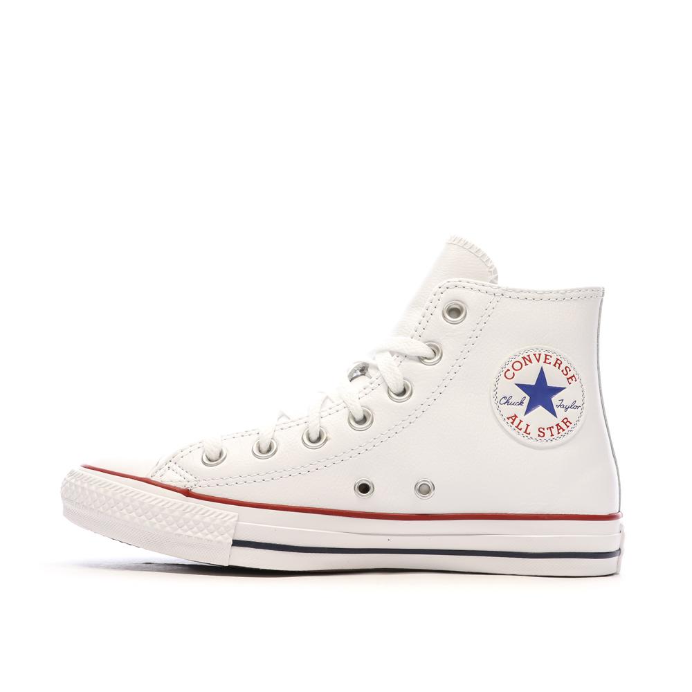 Converse Baskets Blanches Mixte Converse Chuck Taylor All Star