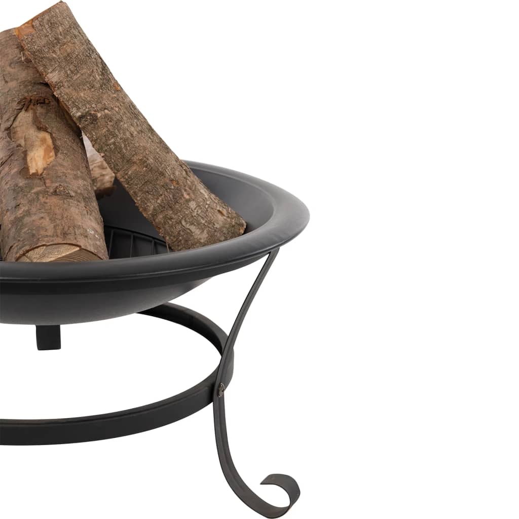 Bol à feu atlanta noir acier 51 cm 85014