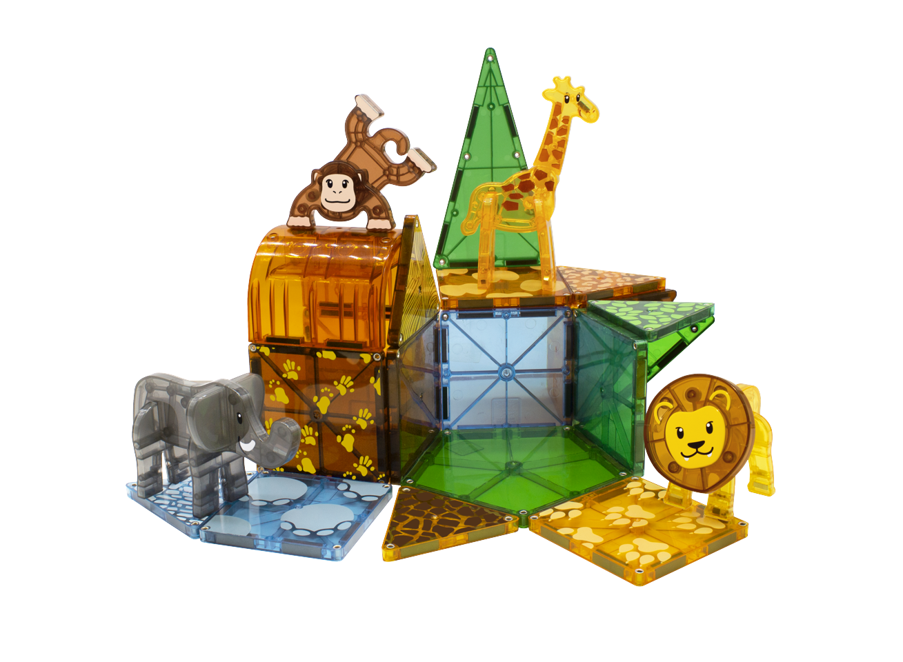 Magna-Tiles - Safari Dyr 25 dele