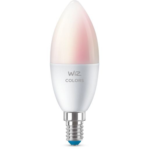 WIZ - Stearinlys C37 E14 2-pakning Farve