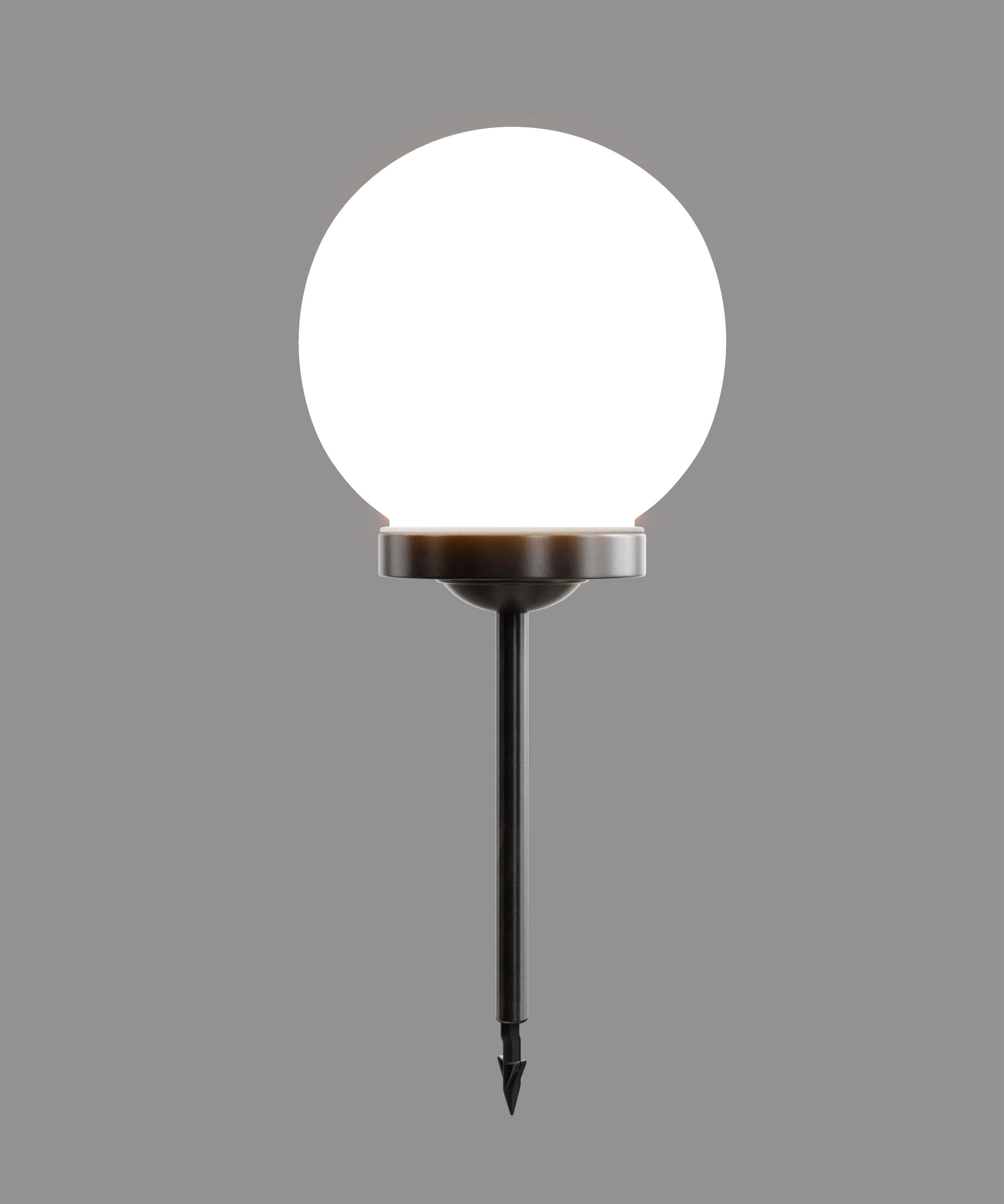 LED Solarlampe rund 40 cm