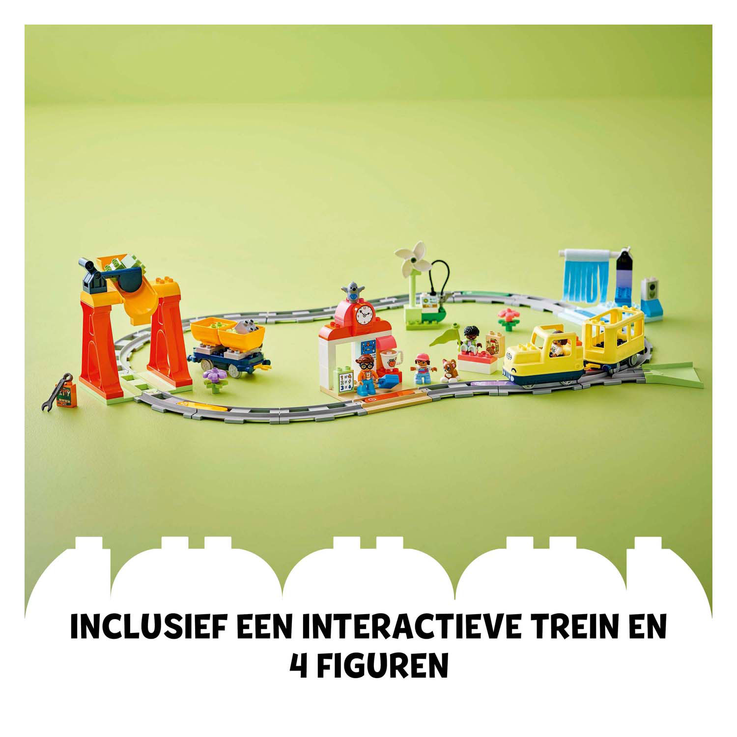 LEGO DUPLO Town 10428 Grote Interactieve Buurttrein