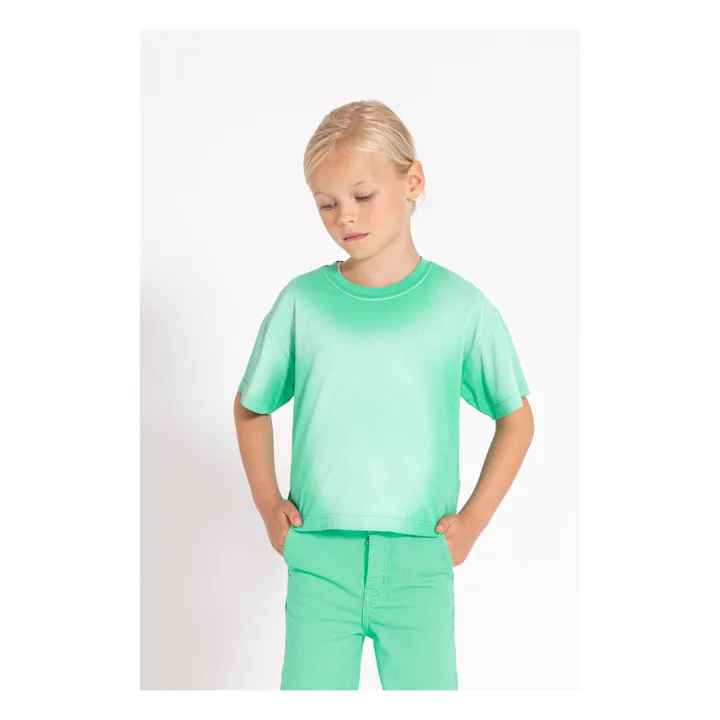 Finger in the nose T-shirt Queen Tie and Dye | Vert