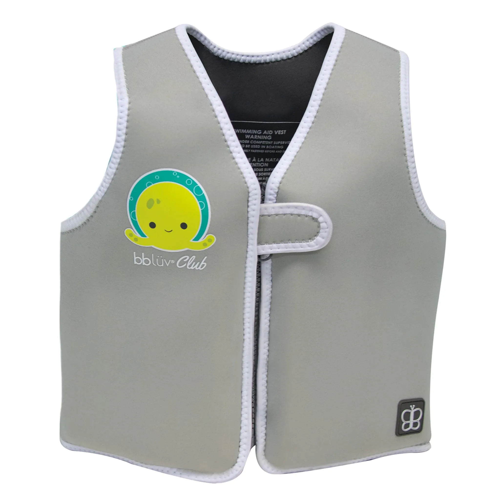 Bblüv Veste de Nage 3-6ans - Gris