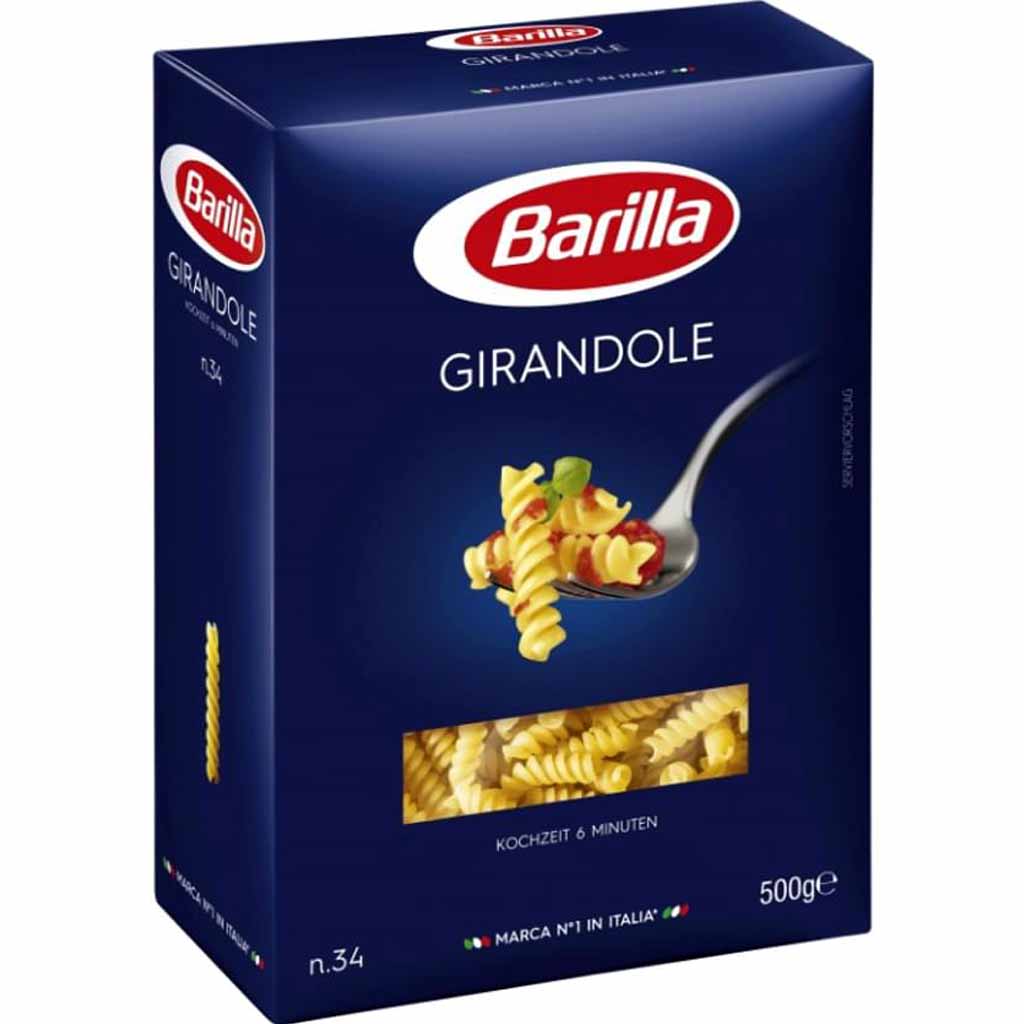 Barilla Nudeln Girandole 500g MHD:1.6.27