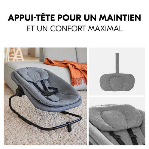 Transat Highchair Bouncer - Gris foncé - HAUCK