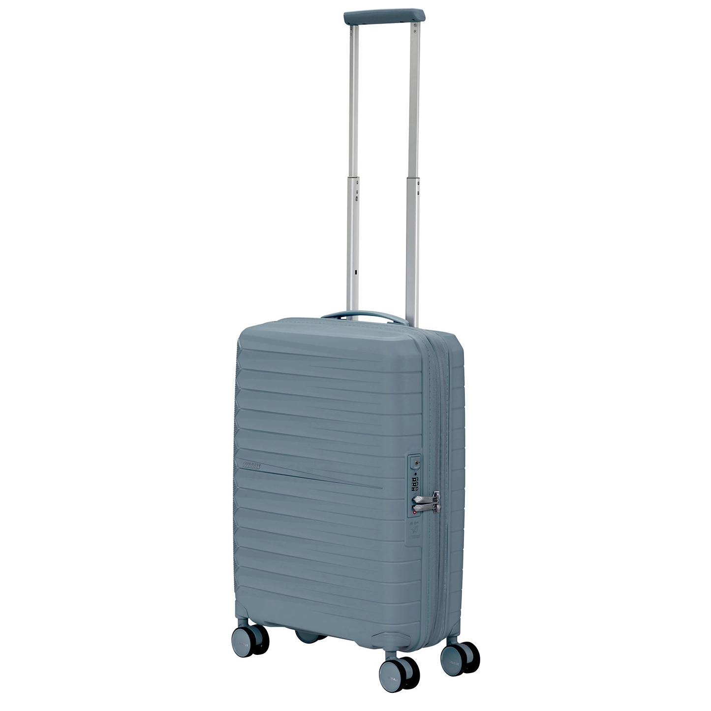 American Tourister Fastforward Spinner 55 EXP Steel Blue