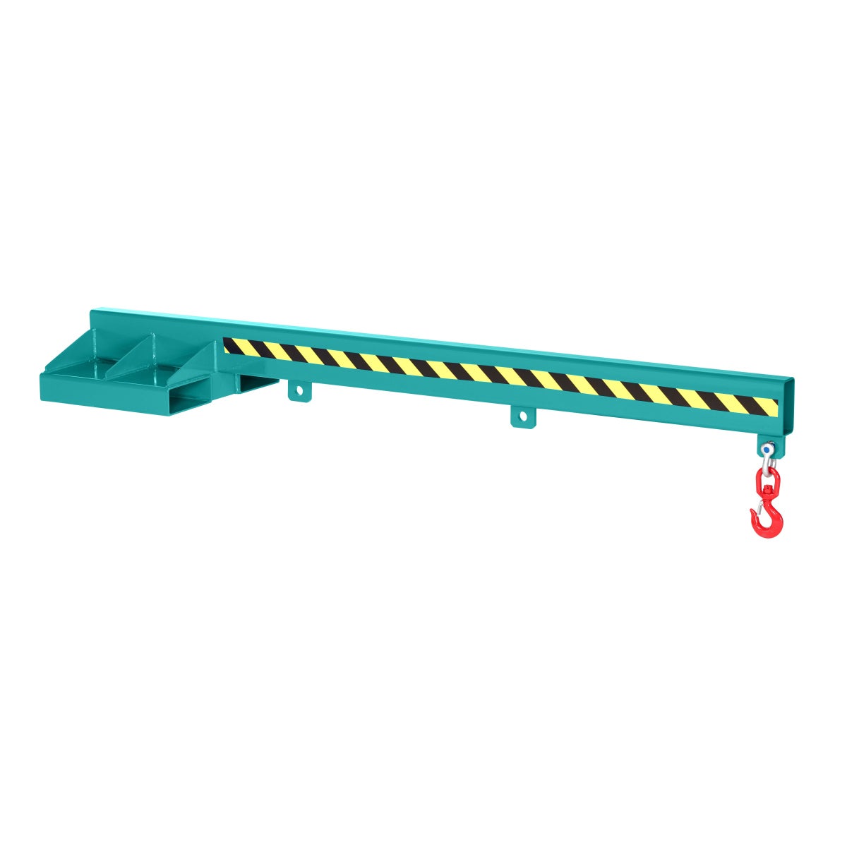RR Industrietechnik Lastarm Type RLA-1 2400 tot 1000kg draagvermogen RAL 5018 Turquoiseblauw