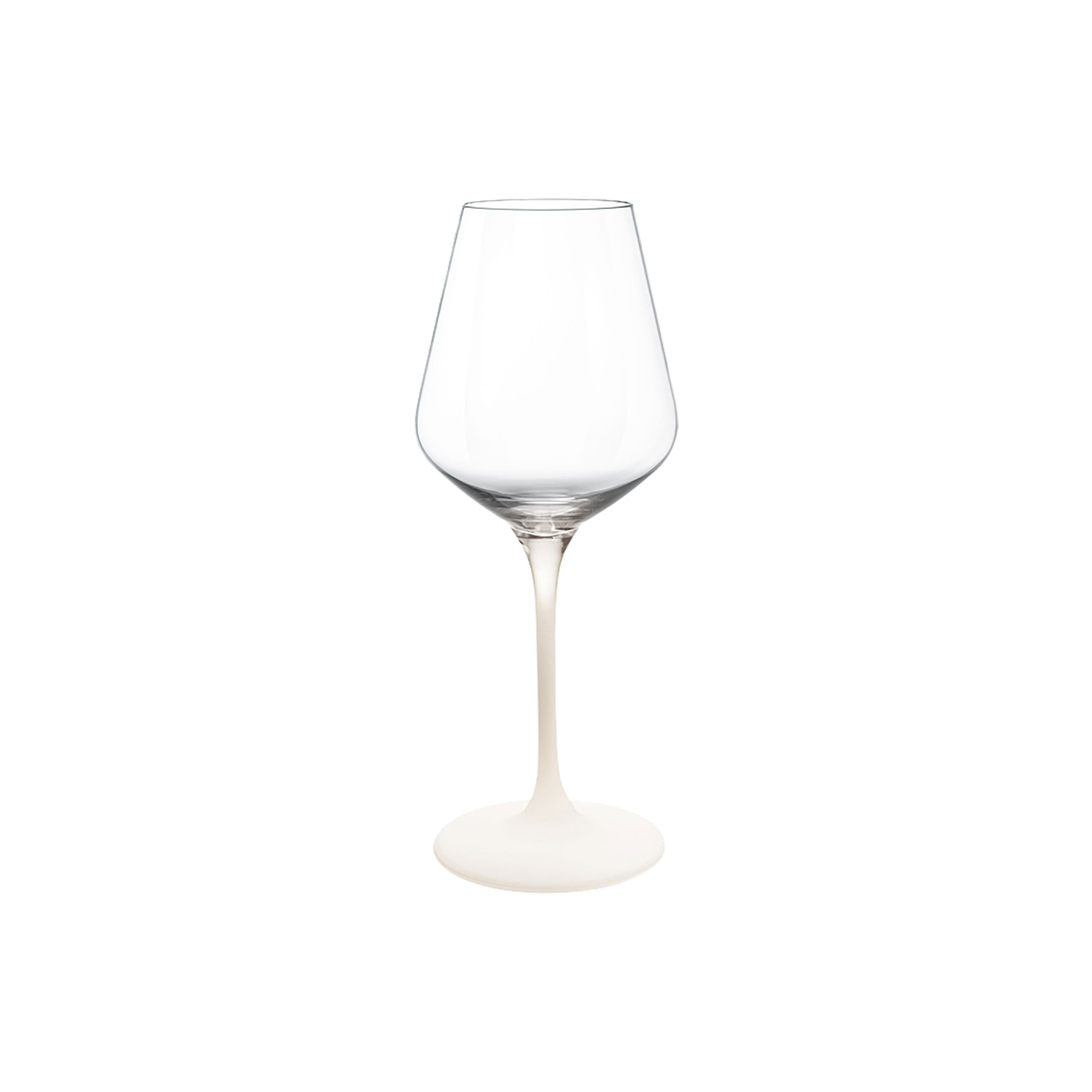 Manufacture White wine glass White, 4.3 oz, crystal glass