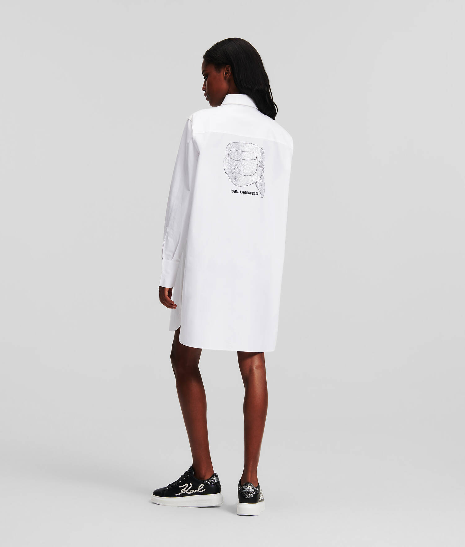 CHEMISE TUNIQUE AVEC STRASS K/IKONIK