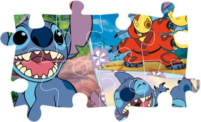 Clementoni Disney Stitch Maxi Puslespill 104 Brikker