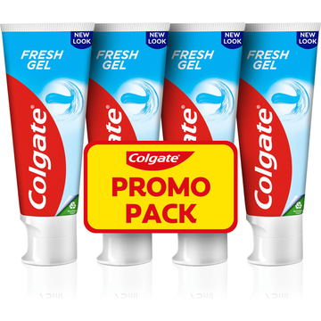 Colgate Blue Fresh Gel Tandpasta Voordeelverpakking 4 x 75 ml