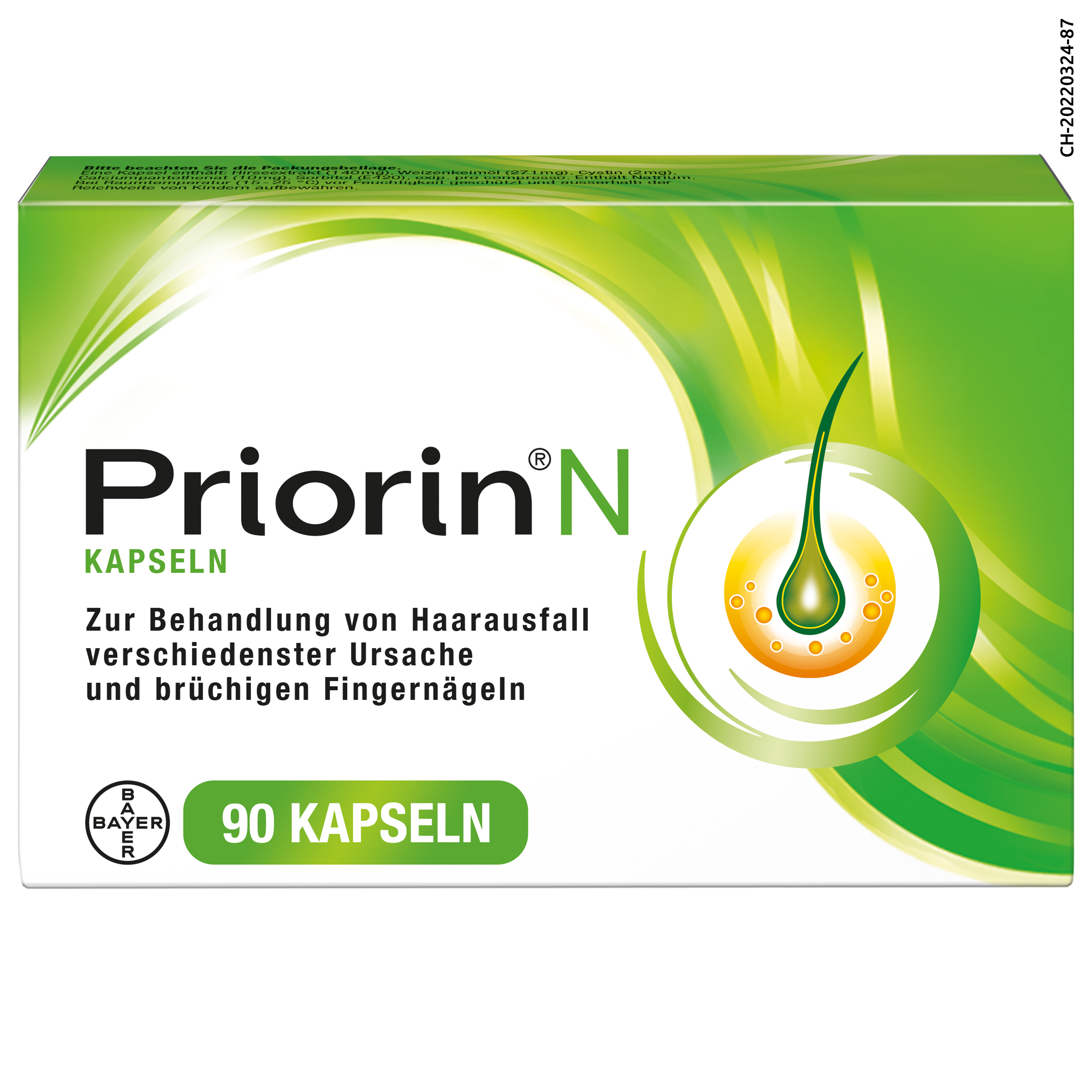 PRIORIN N Kaps Blist 90 Stk
