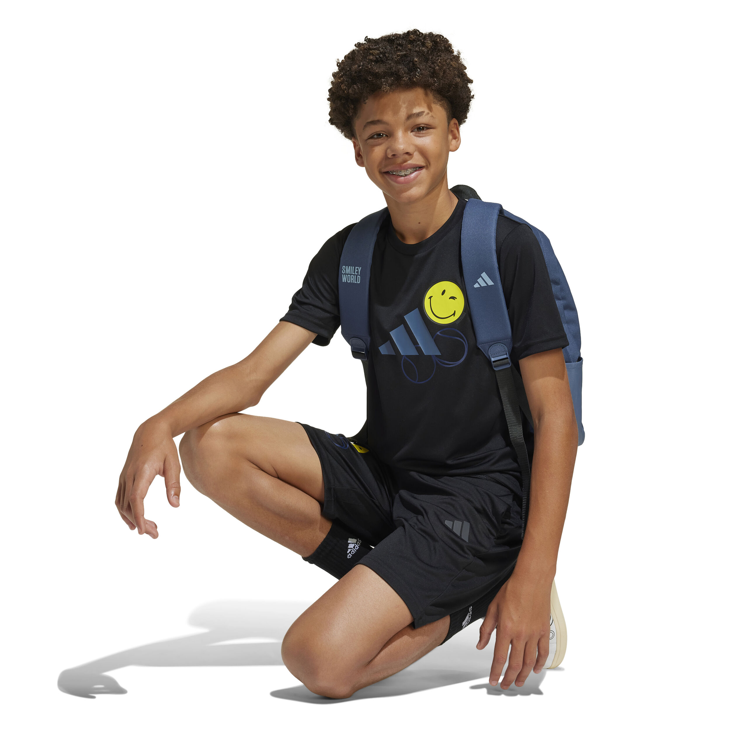 adidas Smileyworld T-shirt Enfants - Noir