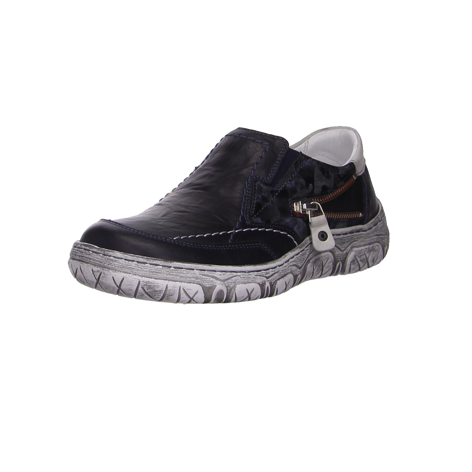Krisbut Slipper dunkelblau blau