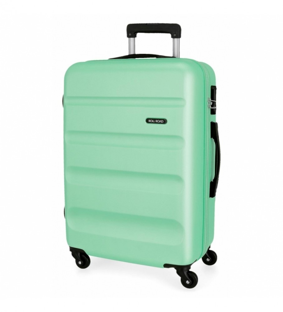 Mala rígida média Roll Road 65cm Roll Road Flex Turquesa