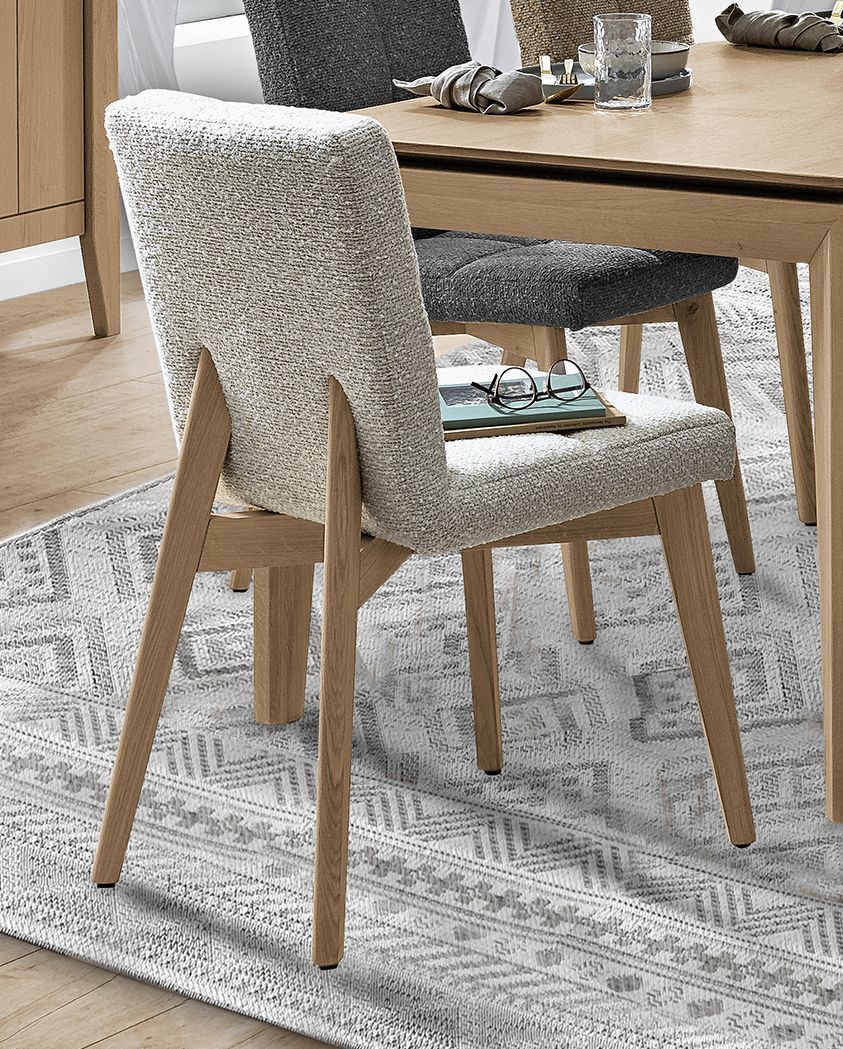 Polsterstuhl SANSIBAR LONSTRUP dark grey