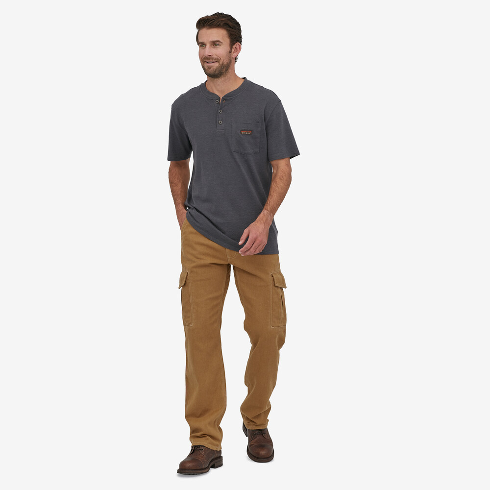 Iron Forge Herren-Cargohose aus Hanf-Canvas