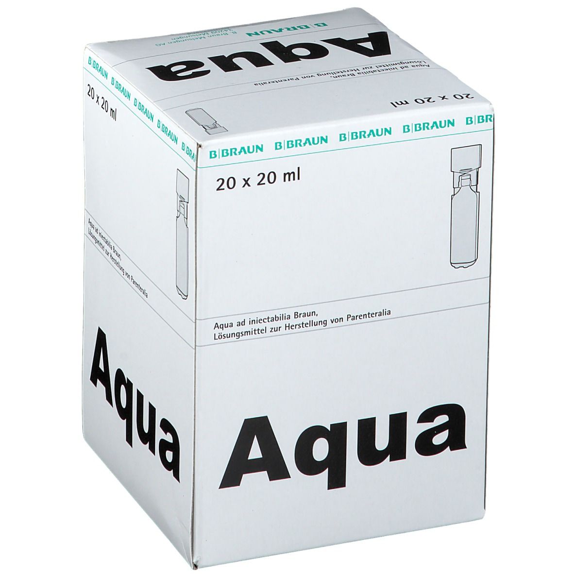 Aqua ad Injektabilia Mini-Plasco connect Ampullen
