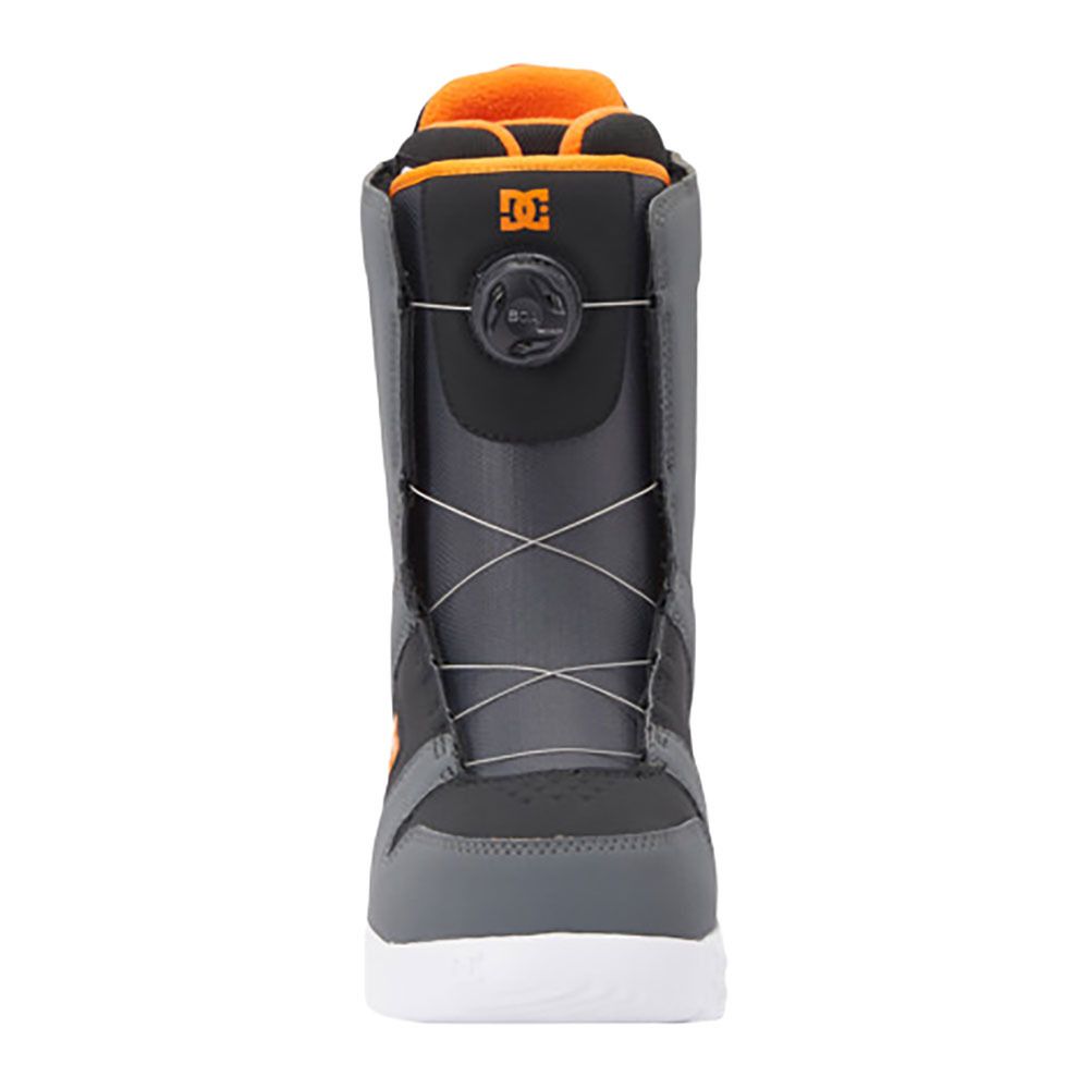 DC Shoes PHASE - Boots snow Homme grey/black/orange