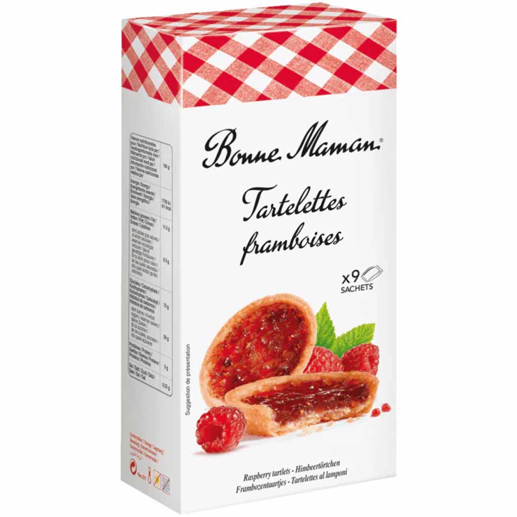 Bonne Maman Tartelettes Himbeere 135g MHD:6.8.25