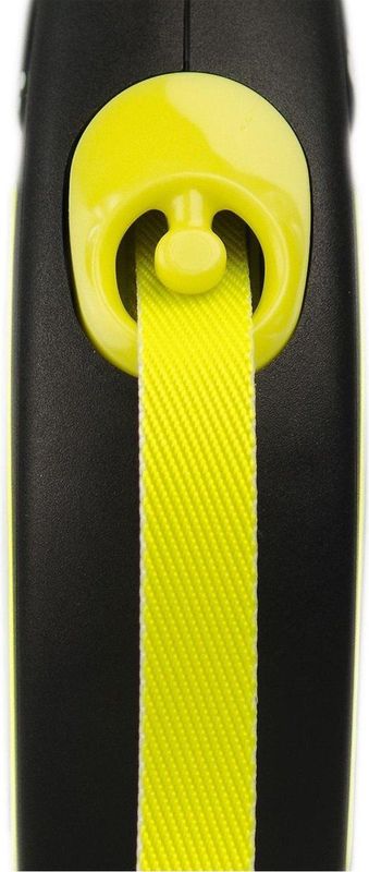 Flexi New Neon - Rollijn Hondenriem - S - 5 Meter - Tape -