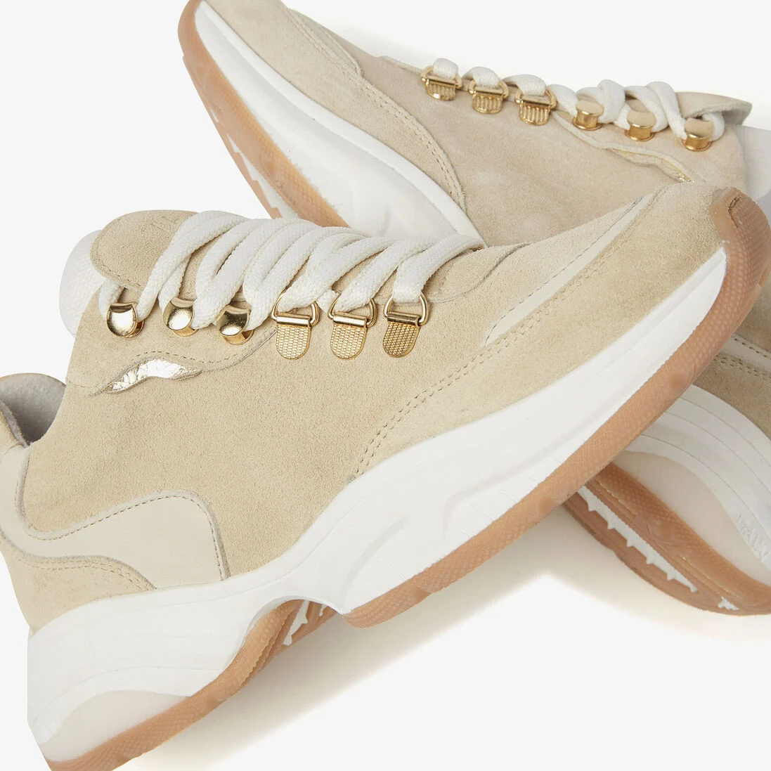 VIA VAI beige via vai lage sneakers pepper clay