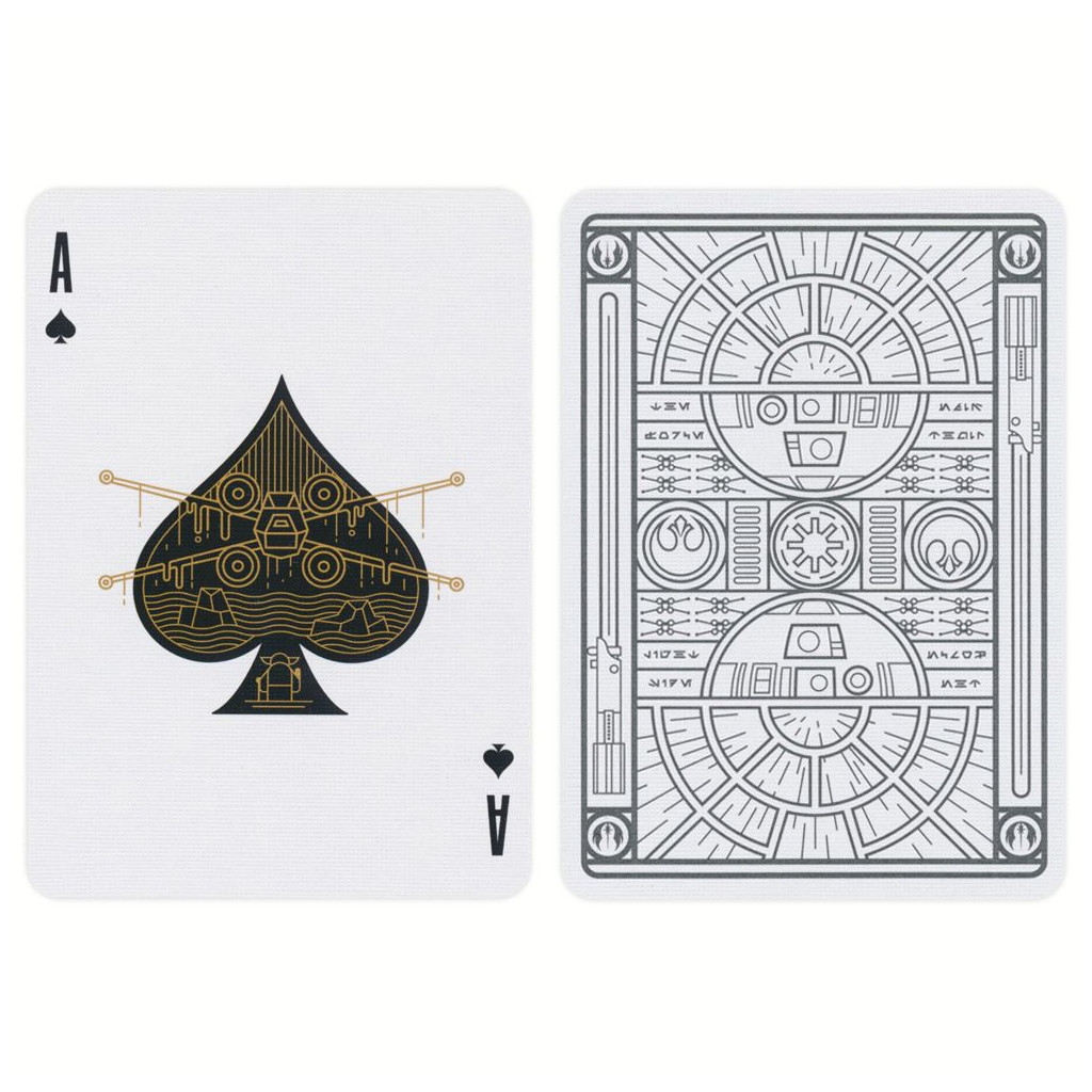 Cartes à jouer Theory11 - Star Wars - Edition Blanche