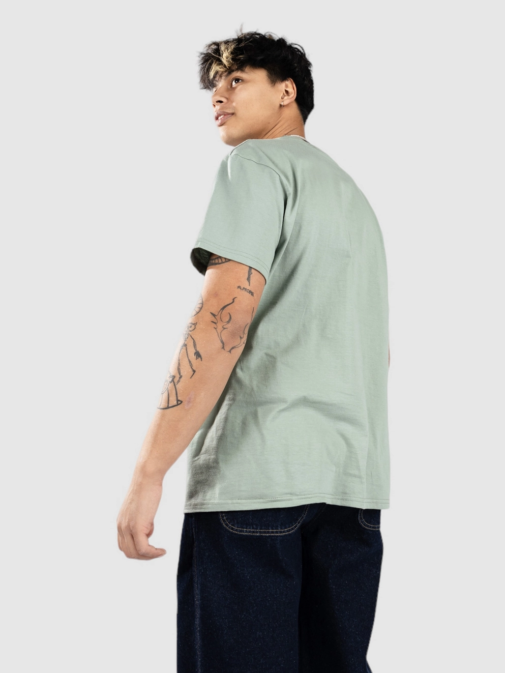 Brixton Vinton Standard T-Shirt chinois green