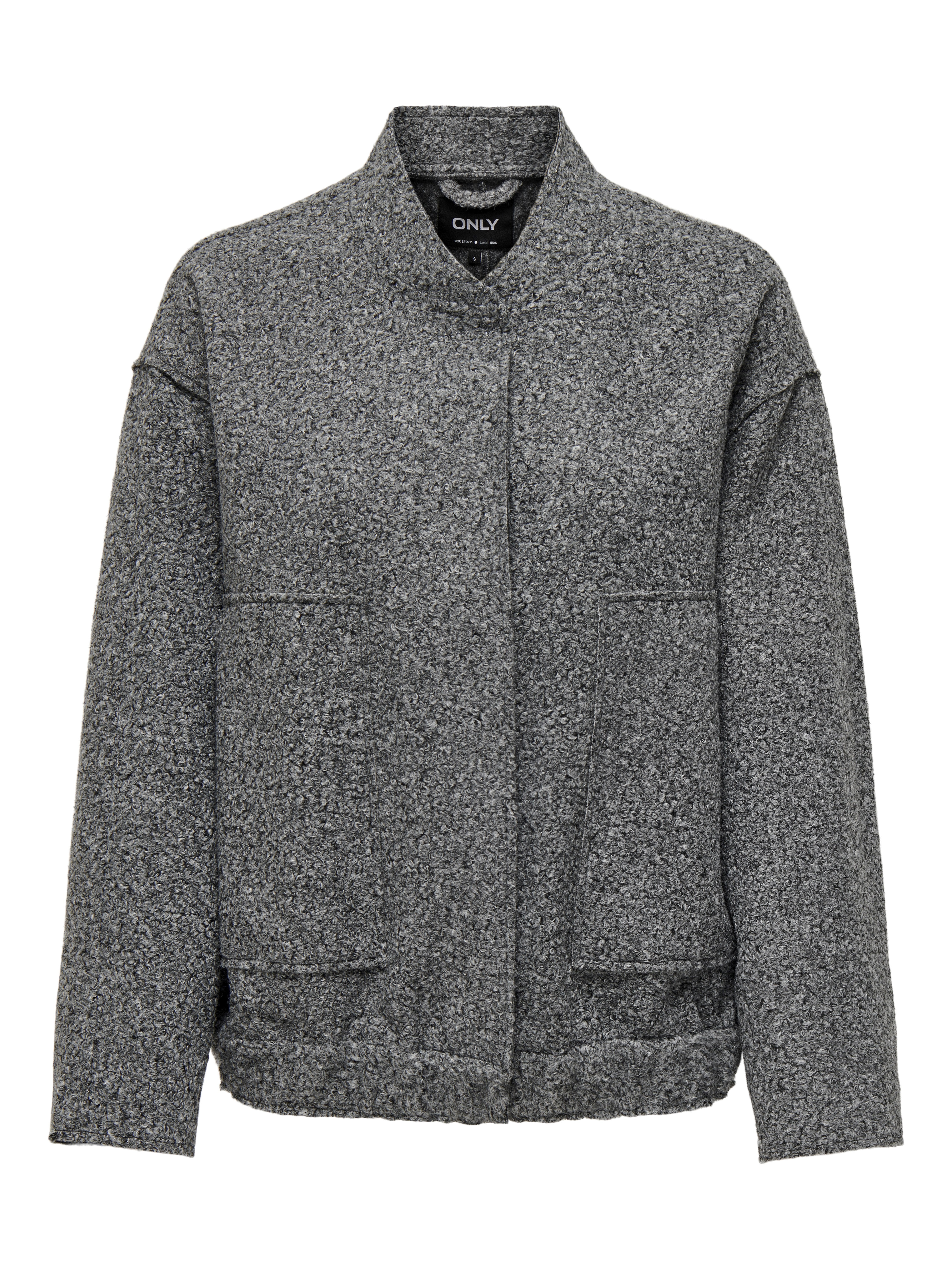 ONLGAIA Blousonjacke Dark Grey Melange