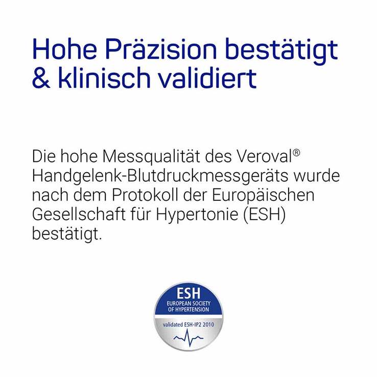 Veroval® Handgelenk-Blutdruckmessgerät, 1 St