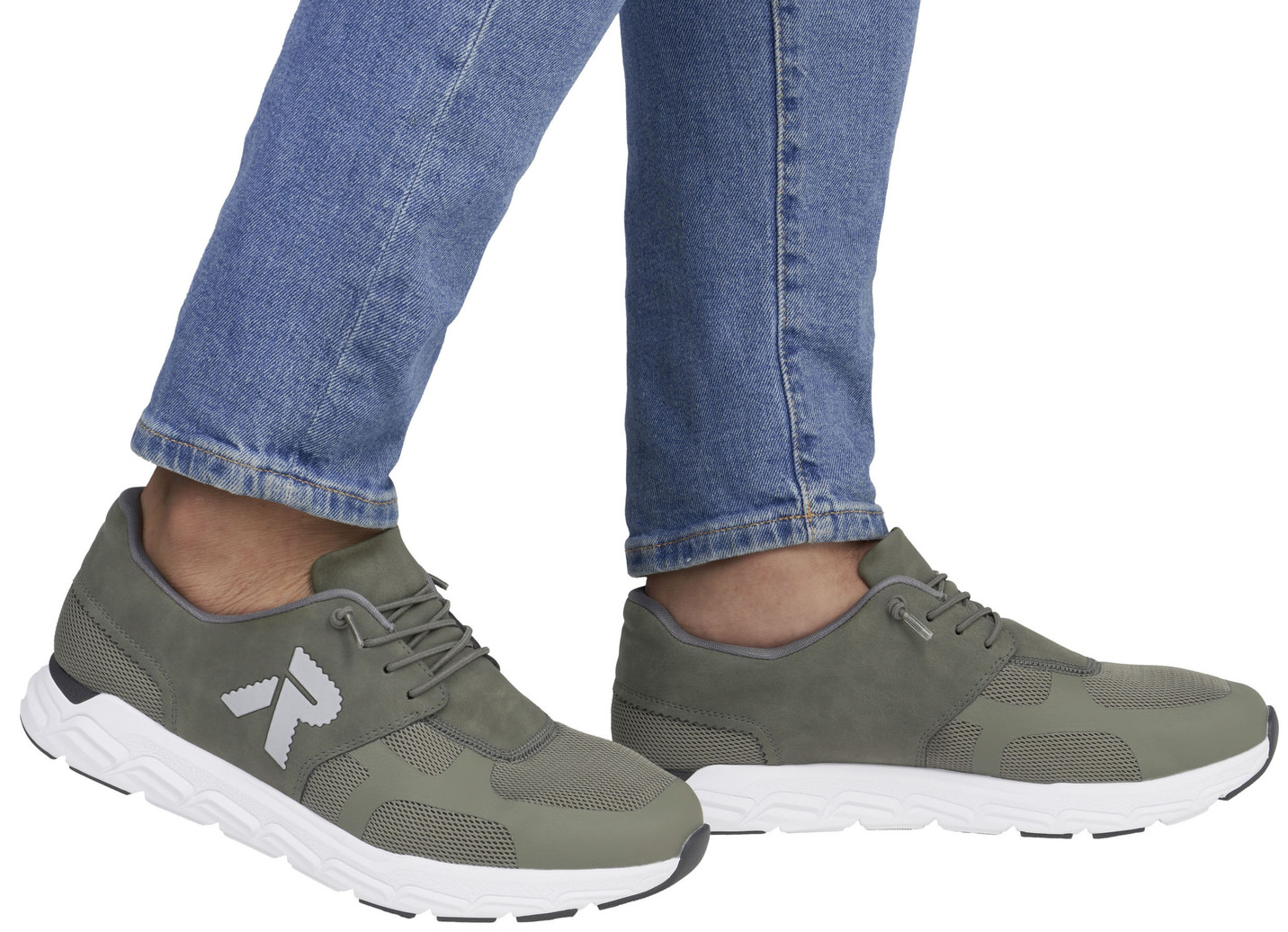 Rieker Sneaker mit elastischer Zierschnürung