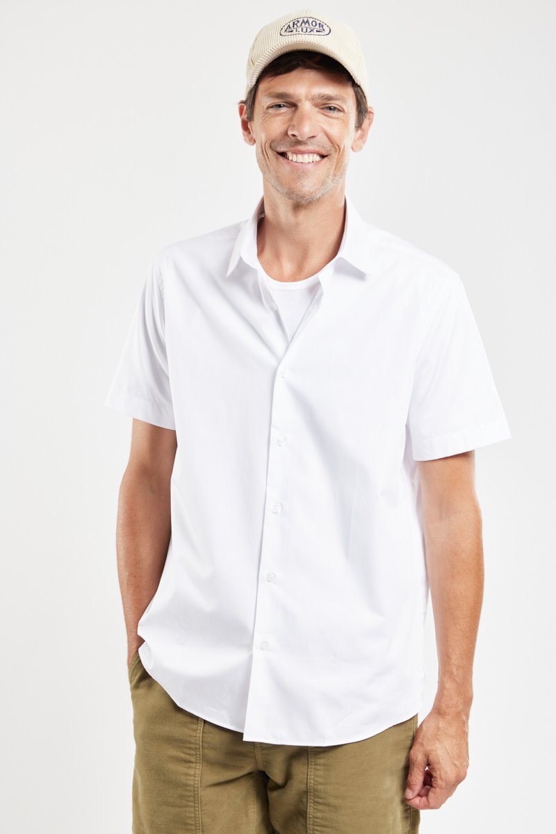 Chemise manches courtes - coton