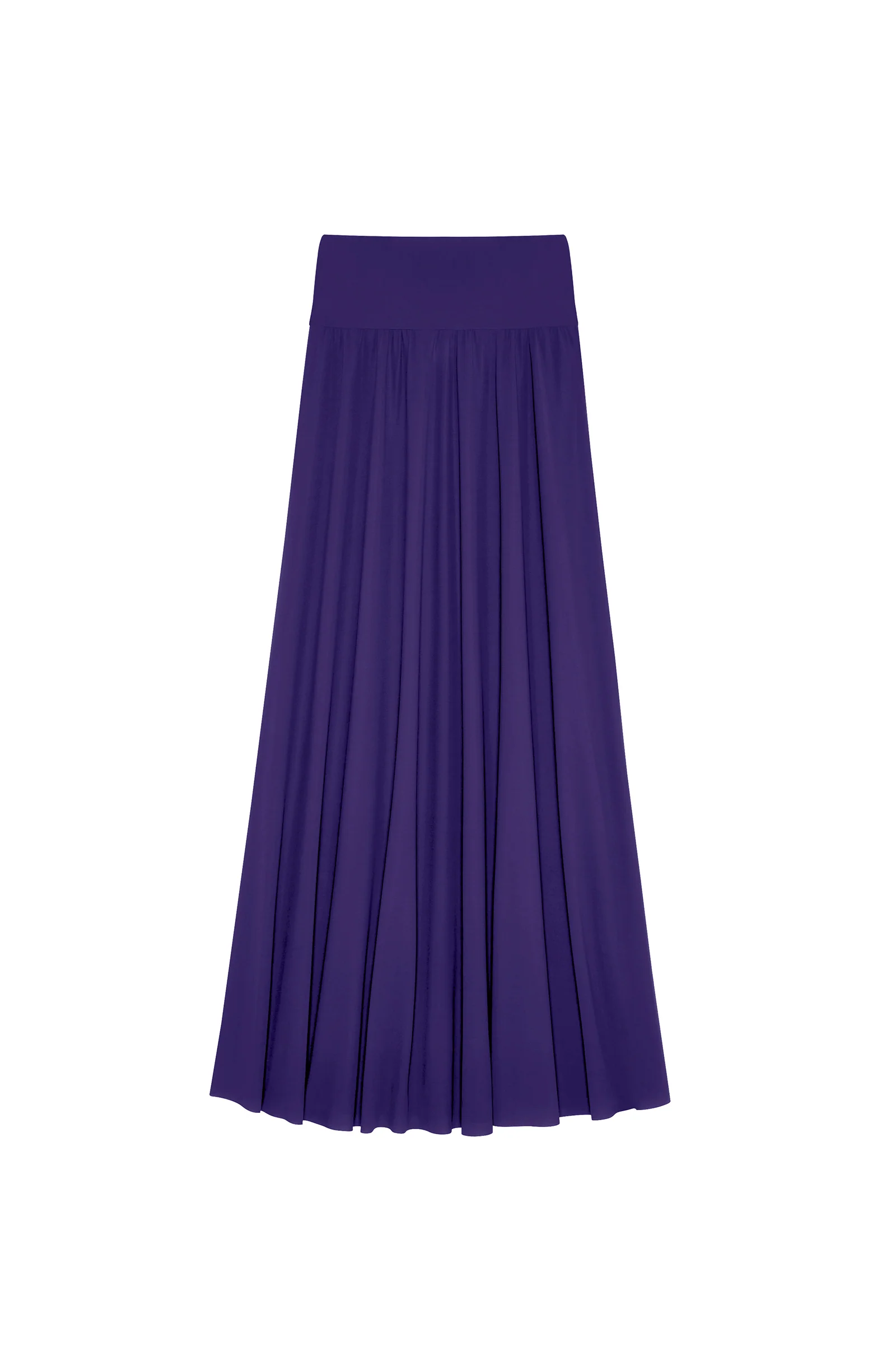 jaya Jupe longue en voile léger purple Purple