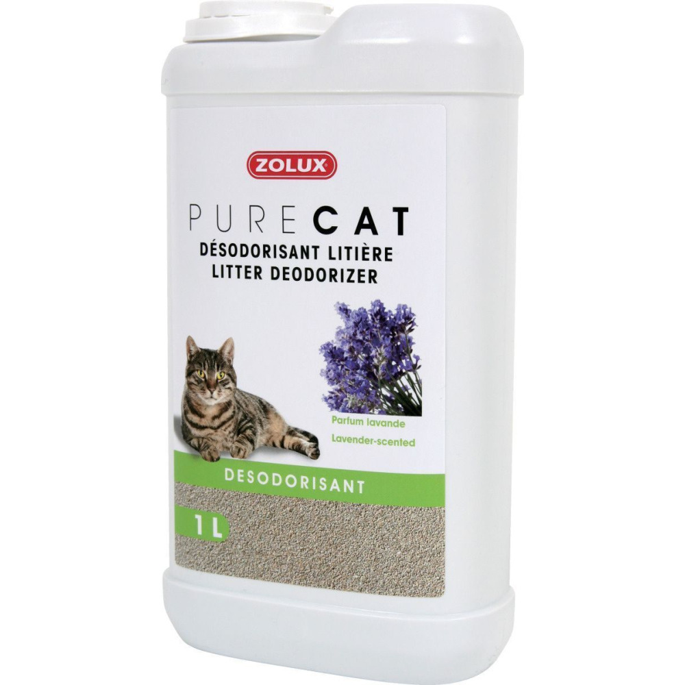 Désodorisant litière 1 litre (lot de 3) lavande