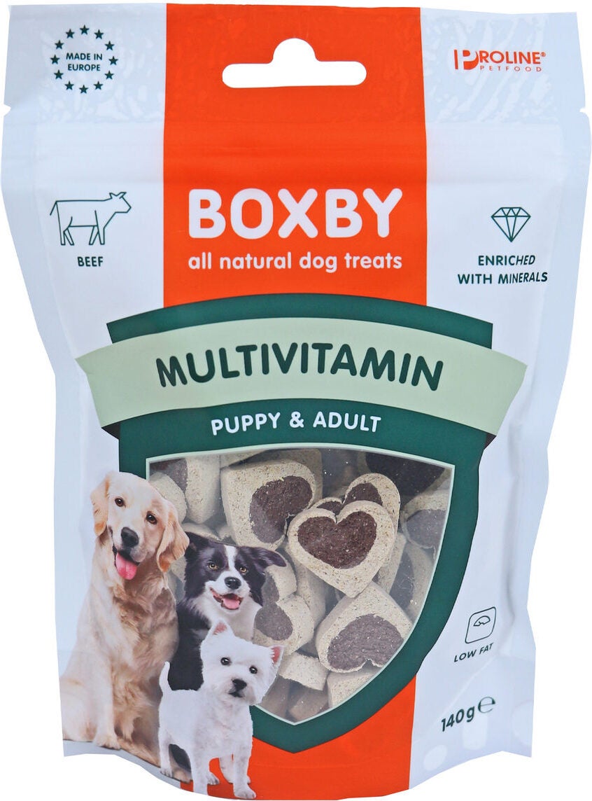 Proline Boxby hondensnoepjes rund 140 g