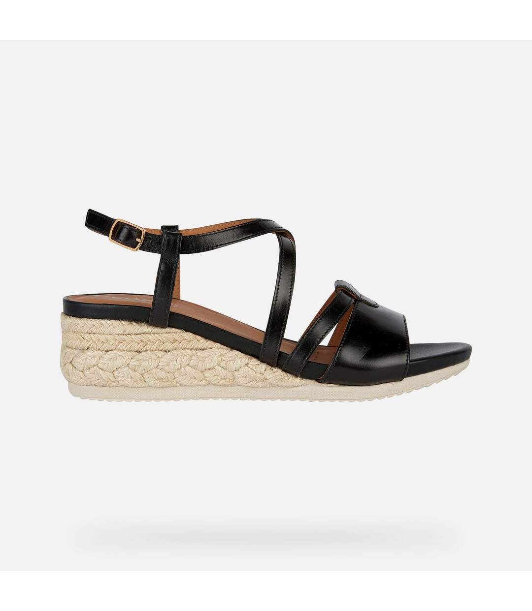 Geox - Sandales D ISCHIA CORDA A - Femme (Noir) - UTFS9899