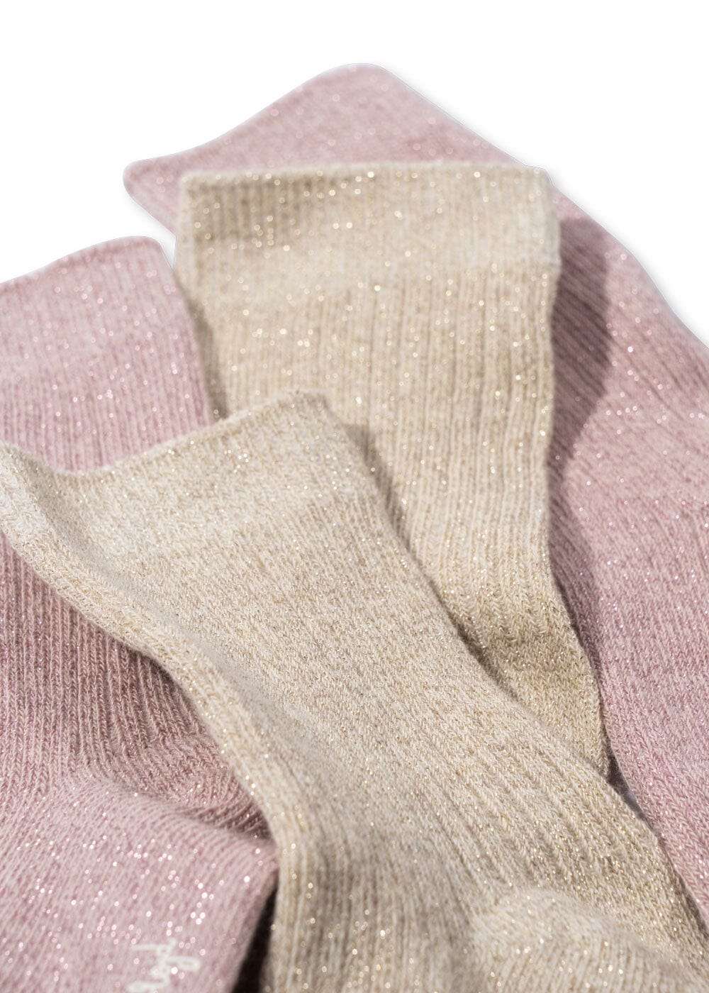 Konges Sløjd 2 Pack Rib Glitter Socks ks101856