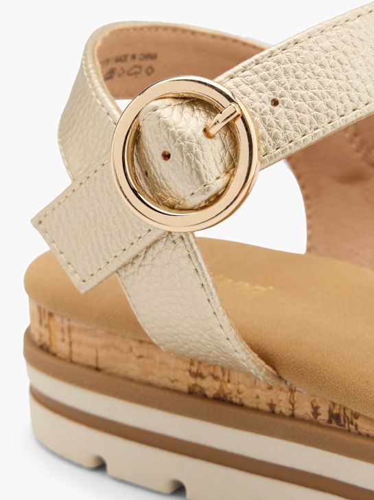 Graceland Sandalette gold