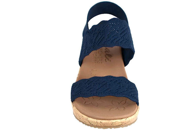 SKECHERS BEVERLEE TIMELESS TOUCH NAVY BLUE SANDAL