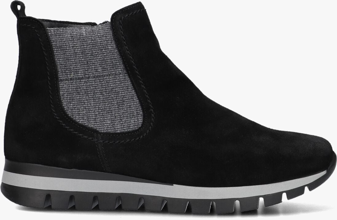zwarte gabor chelsea boots 451