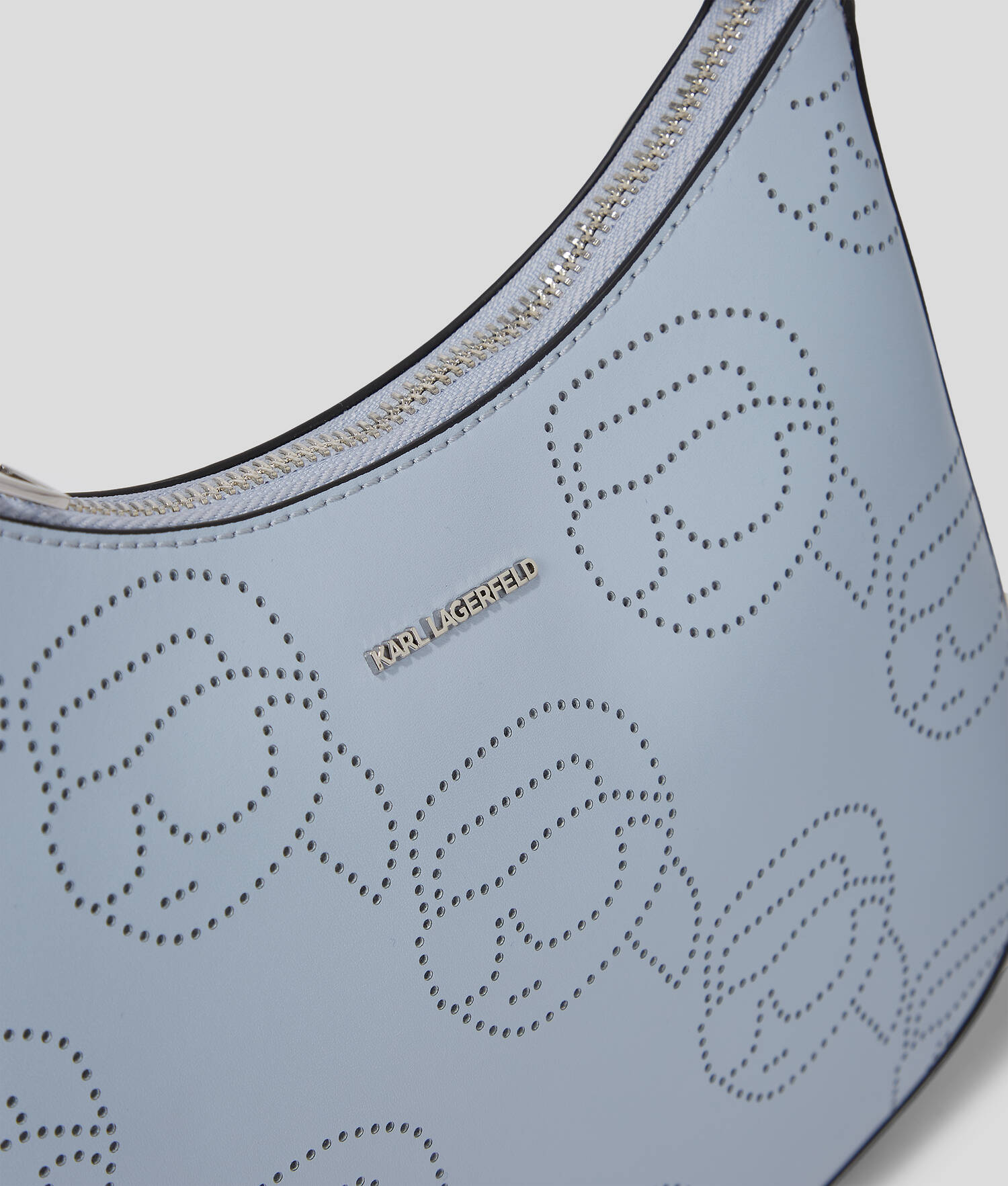 SAC PORTÉ ÉPAULE PERFORÉ IKON - Bleu Kentucky