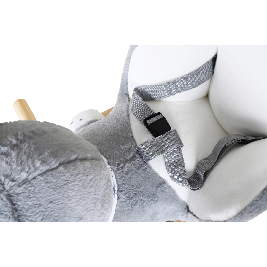 knorr toys® Schaukeltier Bär grau