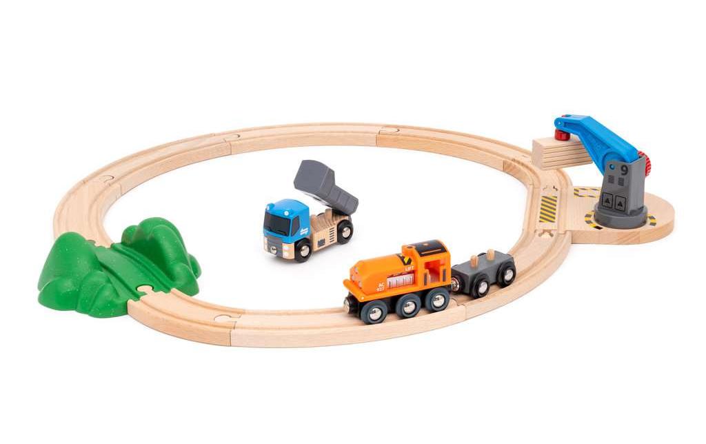 BRIO World Starter Lift & Load SetStarterset Güterzug mit Kran A